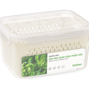 Hộp Bảo Quản Thực Phẩm Tươi 2400ml