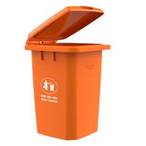 Thùng Rác Nắp Kín 90 Lít